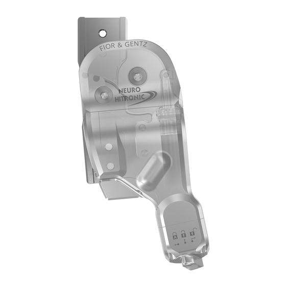 FIOR & GENTZ NEURO HiTRONIC Instructions For Use Manual