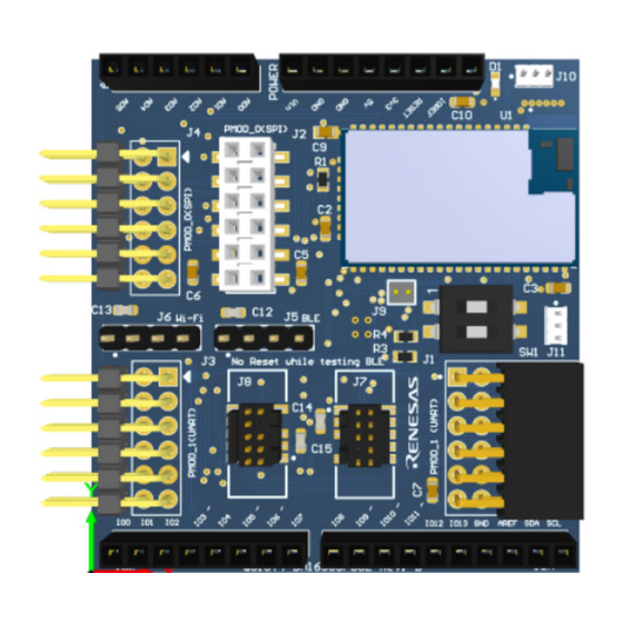 Renesas QCIOT4-DA16600POCZ Manual