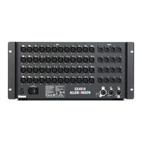 ALLEN & HEATH GX4816 Quick Start Manual