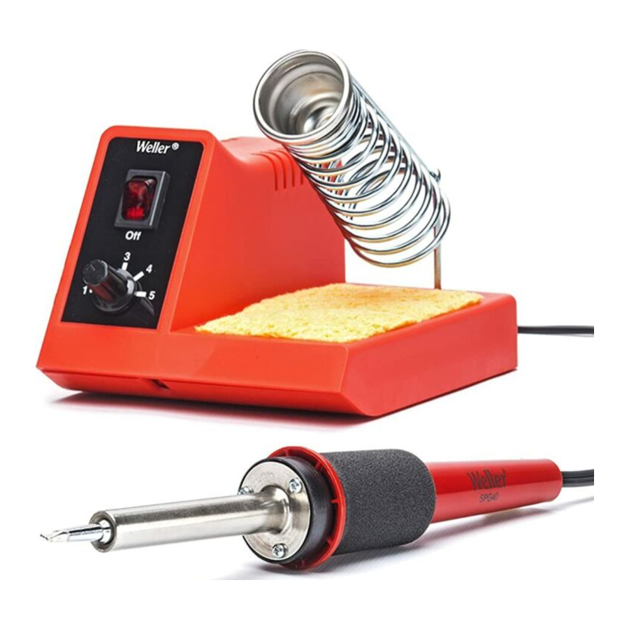 Weller WLC100 Manual