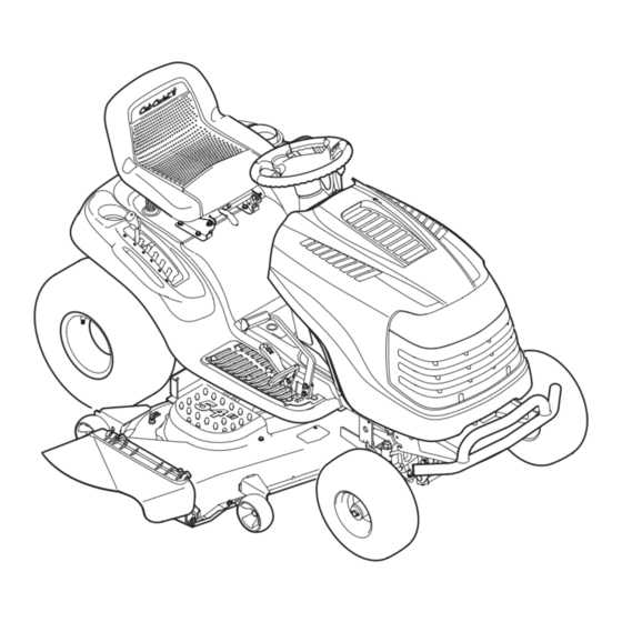 Cub Cadet SLT1554 Operator's Manual