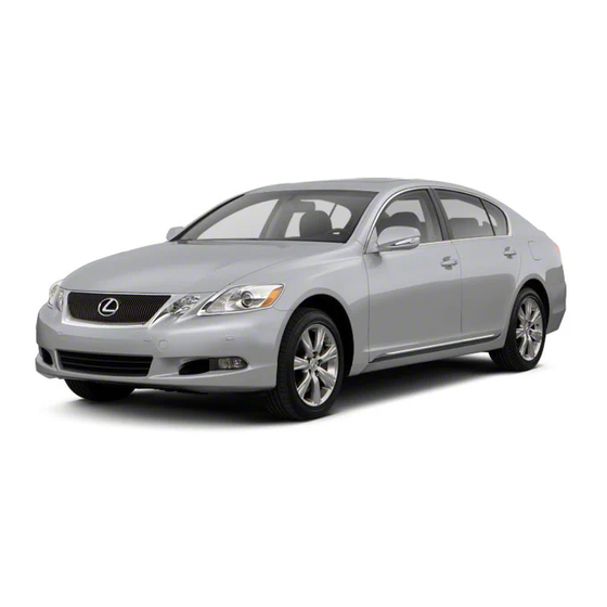 Lexus GS460 Owner's Manual