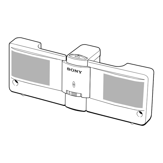 Sony SRS-T57 Service Manual