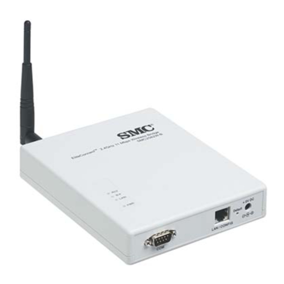 SMC Networks EliteConnect SMC2582W-B Manuals
