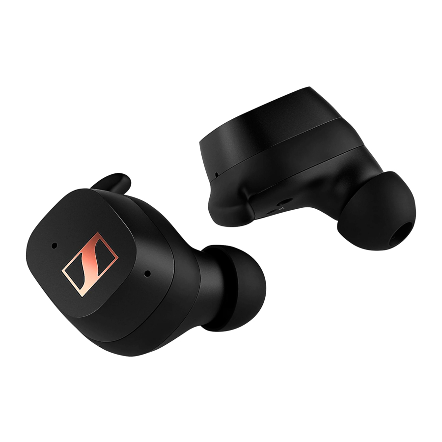 Sennheiser SPORT True Wireless, CX200TW1 - Stereo Earbuds Manual