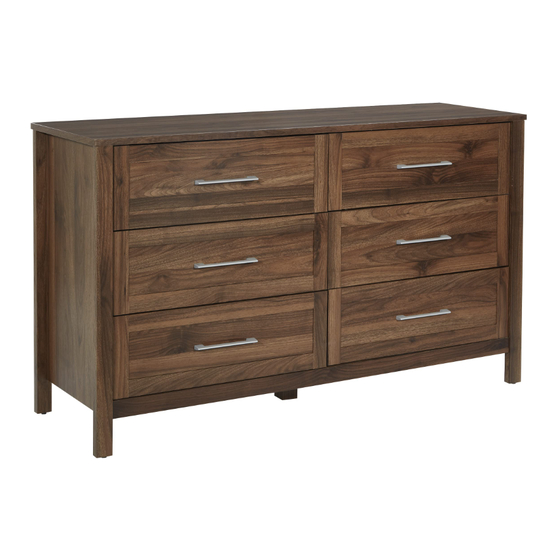 OSP Home Furnishings SK6DRD Manual