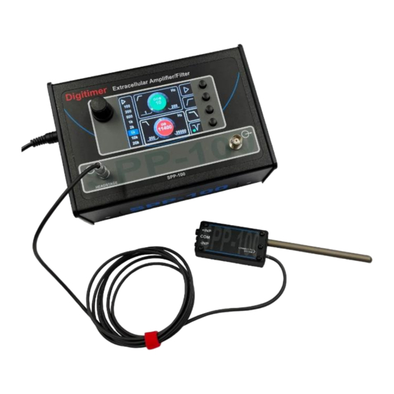 Digitimer SPP-100 Operator's Manual