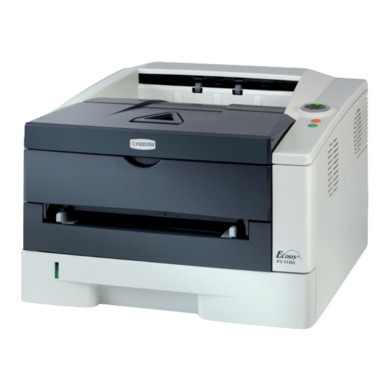 Kyocera FS-1300D Quick Installation Manual