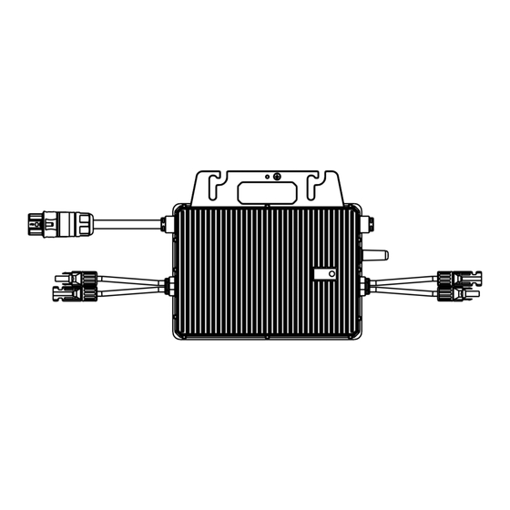 Tsun TSOL-ESK800-BV Quick Installation Manual