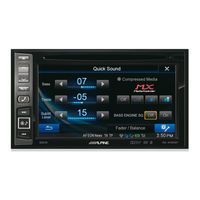 Alpine INE-W990BT Owner's Manual