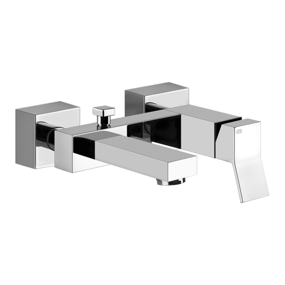 Gessi RETTANGOLO K 53013 Manuals