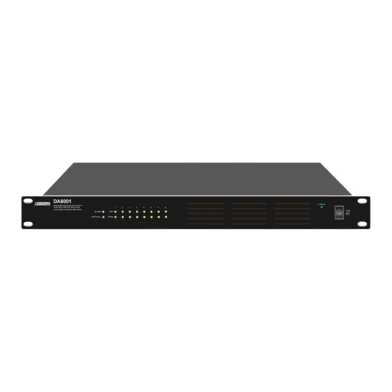 DSPPA DA8001 User Manual