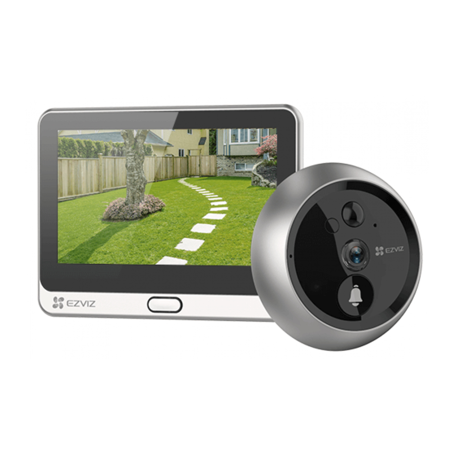 EZVIZ DP2C - Wire-Free Peephole Doorbell Manual