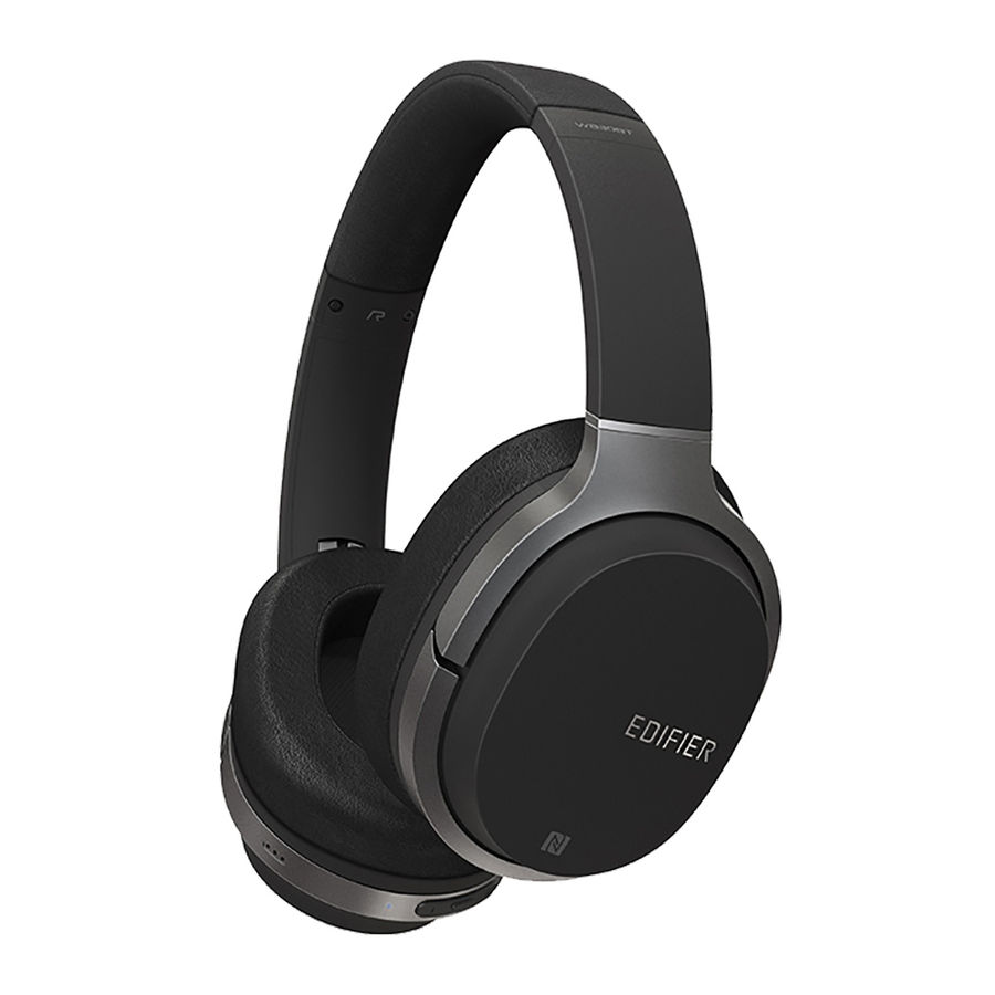 EDIFIER W830BT - Wireless Stereo Headphones Manual