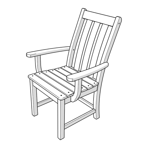Polywood PWS349-1 Assembly Instructions Manual
