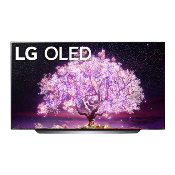 LG C1 Series Manuals