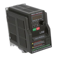 TECO-Westinghouse L510-402-H3-U Startup Manual