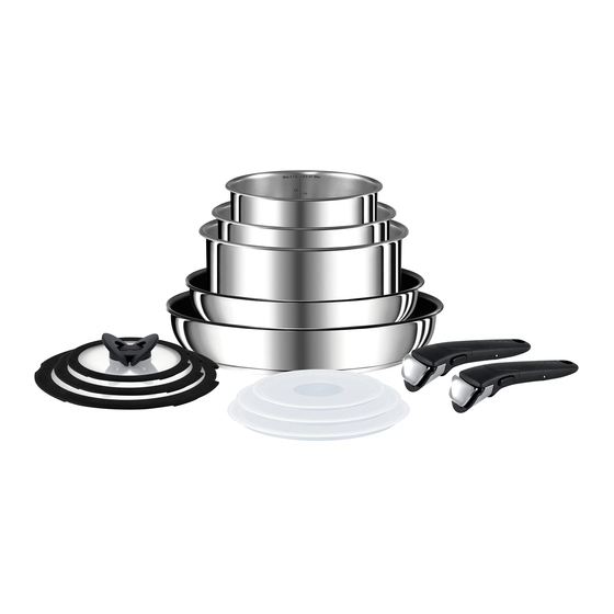 TEFAL INGENIO JAMIE OLIVER Sets Manual