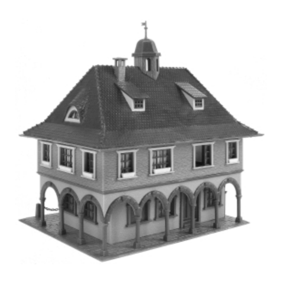 Faller Town hall Manual