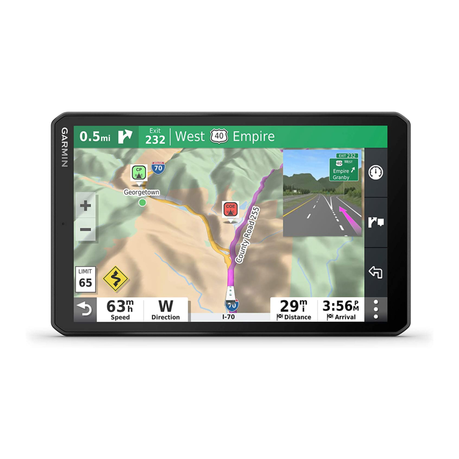 Garmin CAMPER1090 Owner's Manual