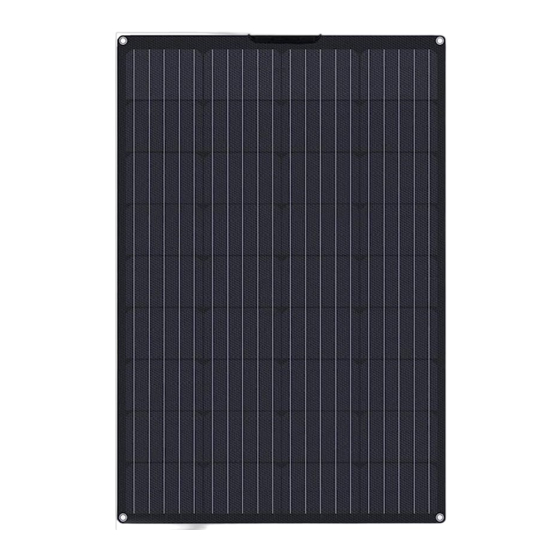 Sunshine Solar ETFE User Manual