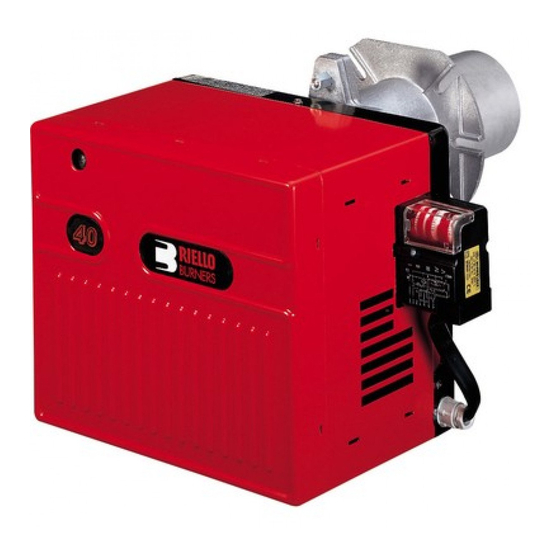Riello 40 FS15 Installation, Use And Maintenance Instructions