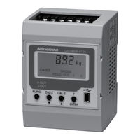 Minebea CSD-892B-07-25 Instruction Manual