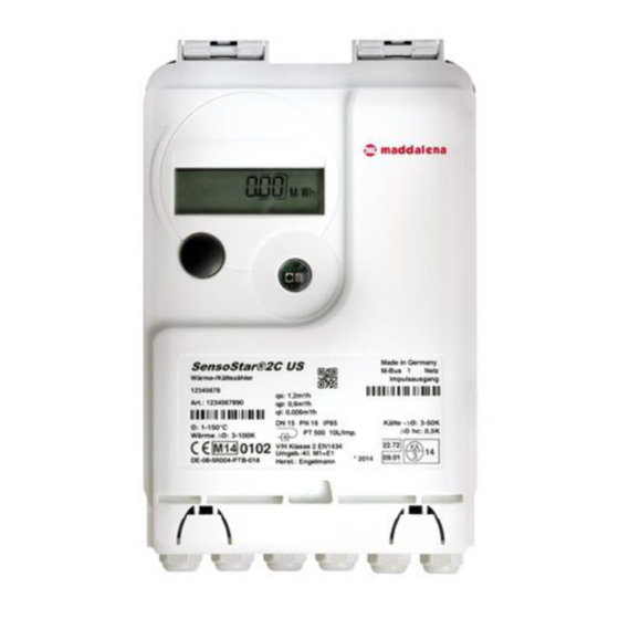 MADDALENA microCLIMA ULTRA Installation And Operating Instructions Manual