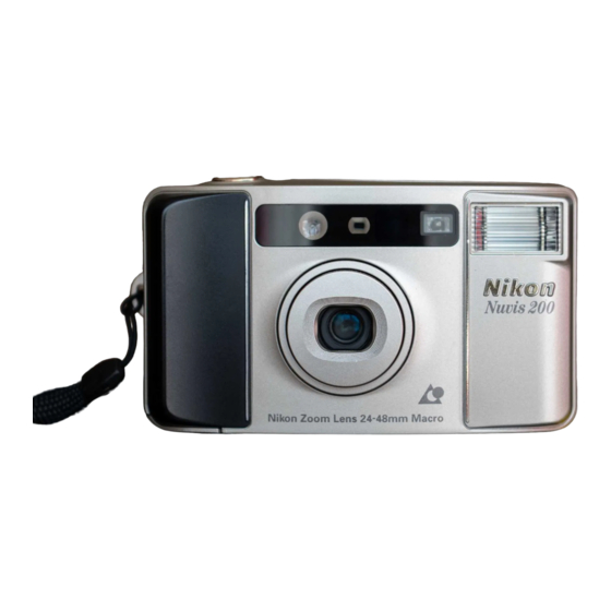 Nikon Nuvis 200 Instruction Manual
