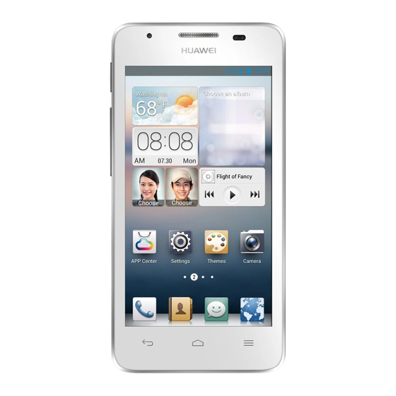 Huawei Ascend G510 Getting To Know Manual