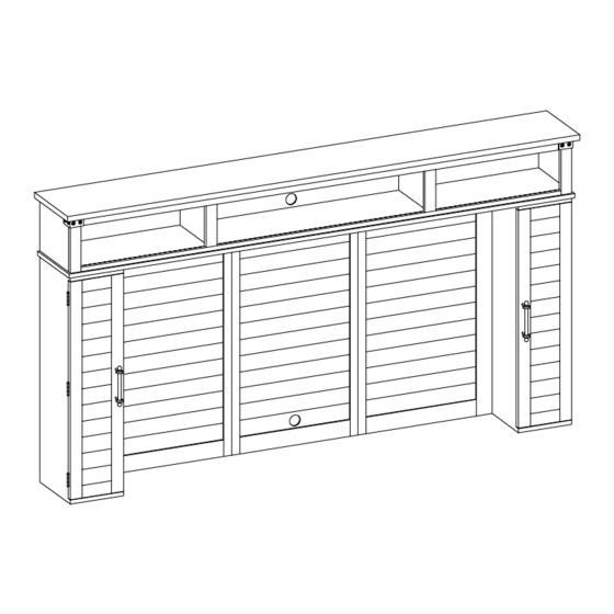 aspenhome I349-297H-WST Assembly Instructions