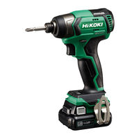 HIKOKI WH 12DD Handling Instructions Manual