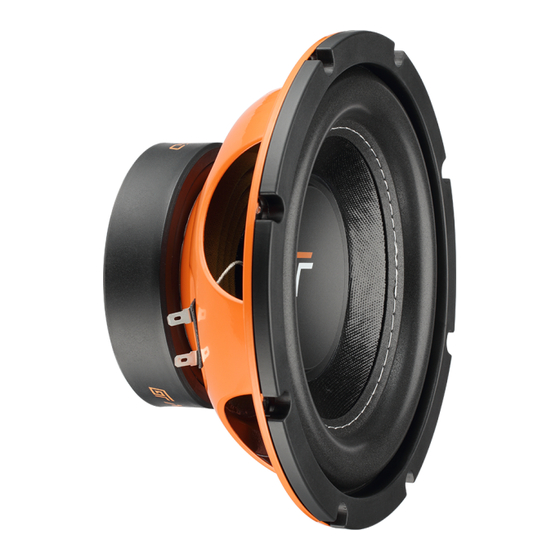 BASSFACE GT Audio GT-SW8/4 Instruction Manual