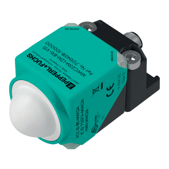 Pepperl+Fuchs MWC25M-L2M-B16 Series Manual