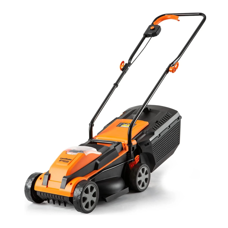 LawnMaster CLM2413A (20VMWGT) Manual