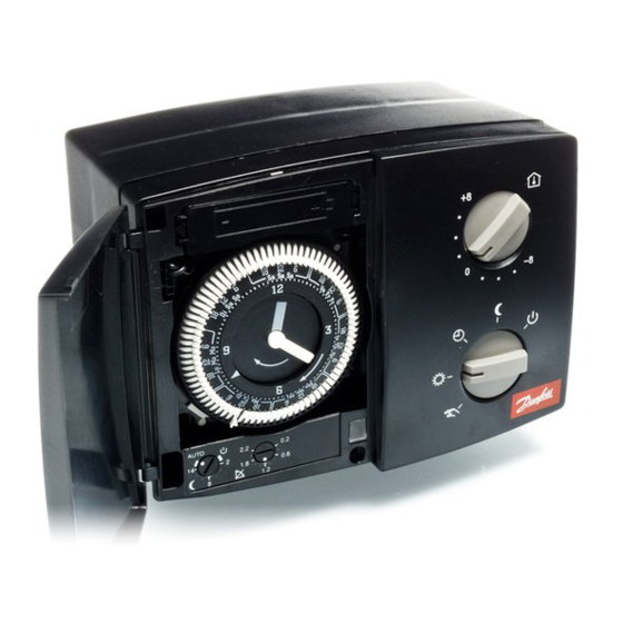 Danfoss ECL Comfort 100M User's Manual And Installation Instructions