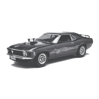 REVELL ‘70 Boss 429 Mustang 2 ‘n 1 User Manual