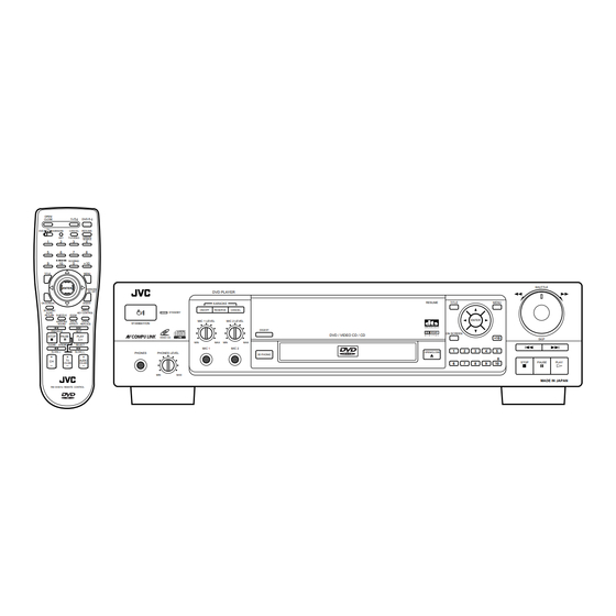 JVC XV-K503TN Instructions Manual