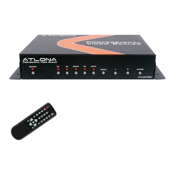 Atlona AT-LINE-PRO2 User Manual