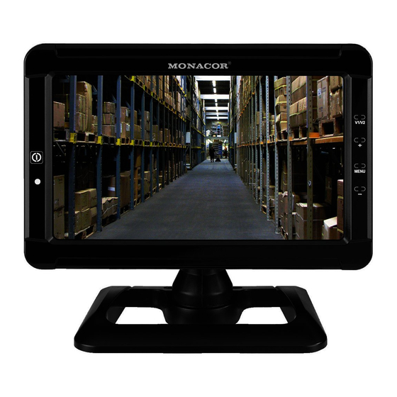 Monacor TVLCD-720COL Instruction Manual