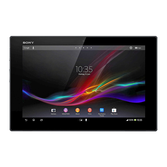 Sony SGP321 User Manual