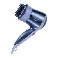 Rowenta LISSIMA PH570 Instructions For Use Manual