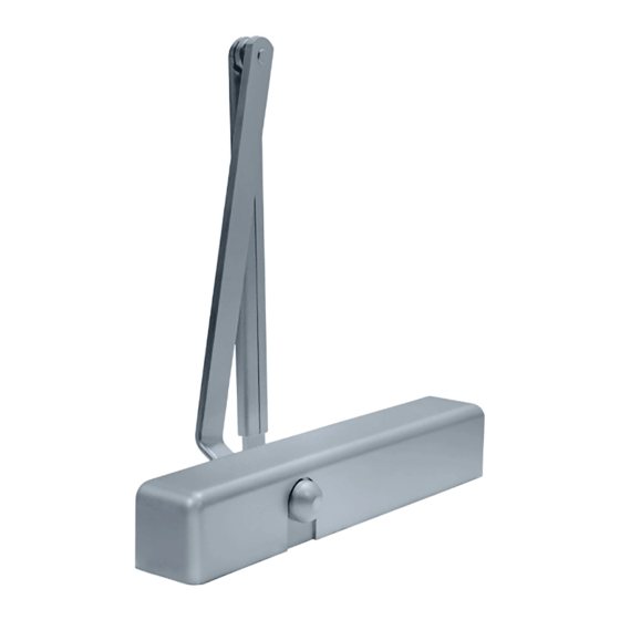 Dorma 8616 T Manual