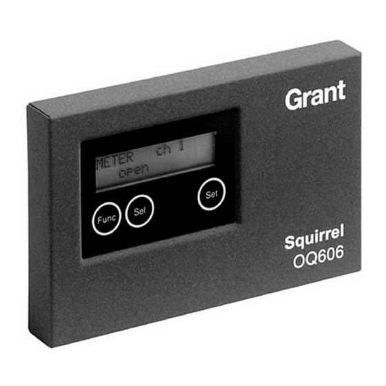 Grant Squirrel OQ606 Manual