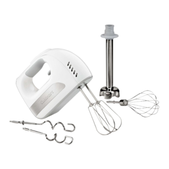 Cuisinart Power Advantage HM-8GRP1 Quick Reference Manual