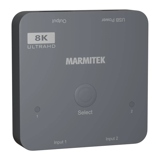 Marmitek Connect 720 Quick Manual
