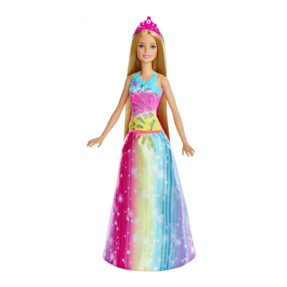 Mattel Barbie DREAM TOPIA FBR11 Instructions