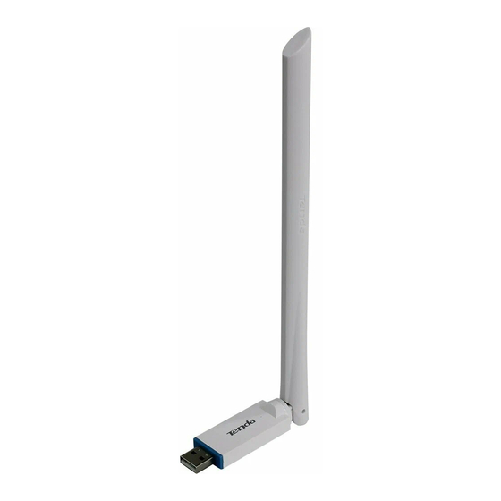 Tenda U2/W311MI Quick Installation Manual