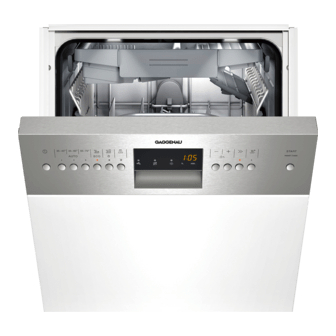 Gaggenau DI250440 Operating Instructions Manual