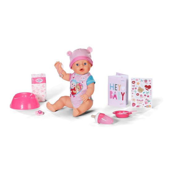Zapf Creation BABY born Emma Instruction Manual